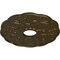 Ekena Millwork Terrones Butterfly Ceiling Medallion (Fits Canopies up to 3 7/8"), 17 7/8"OD x 3 7/8"ID x 1"P, Brass CM17TSBRS - alternate 2